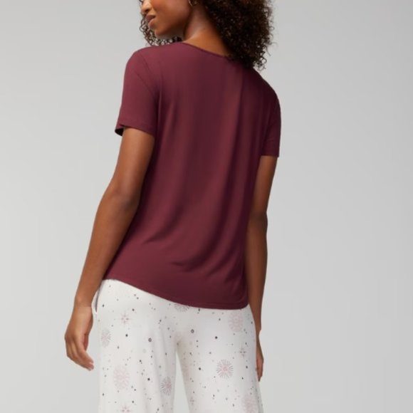 NWT Soma COOL NIGHTS Short-Sleeve Pj Set - Picture 3 of 5